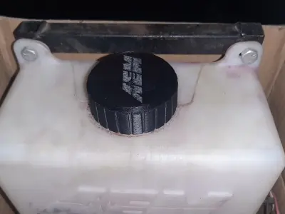 Reinforced AEM Methanol Tank Cap 3D print model