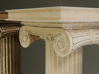 Greek Column 3D model