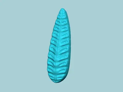Fern Leaf Mould 04 - Artificial EVA Molding 3D print model