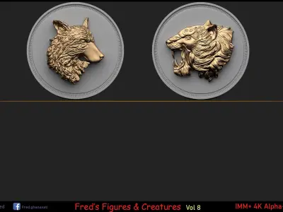 Figures -Creatures Ornament Vol 8 3D model