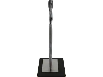 Brass Elegance Decor Trumpet 3D model