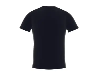 T Shirt - with orange balloon 3D model