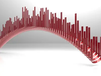 Parametric Staircase Facade Design Grasshopper Rhino Files 3D model