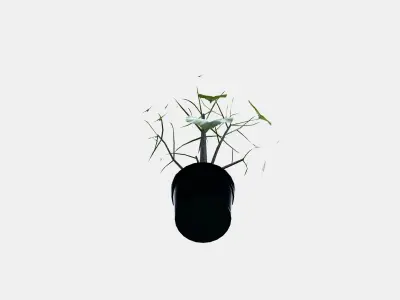 FEJKA Artificial potted plant 1 Low-poly 3D model