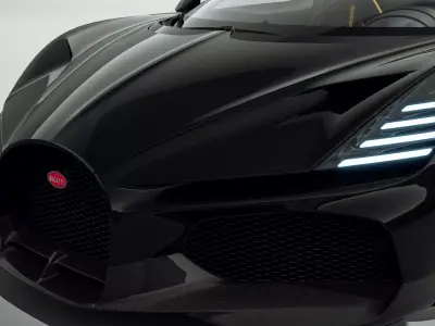 Bugatti W16 Mistral 2025 3D model