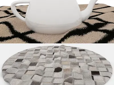 Rugs No 1026 Low-poly 3D model