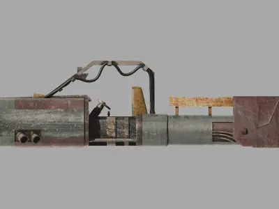 Jedi Adventure Speeder - Star Wars Low-poly 3D model