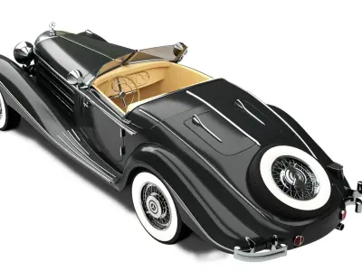 Mercedes Benz 540K 3D model