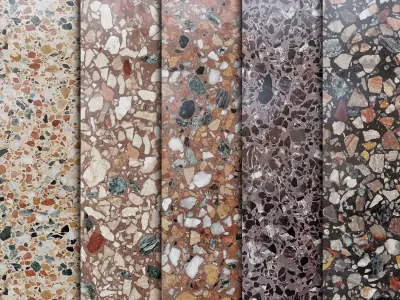 Terrazzo marble 4 Texture