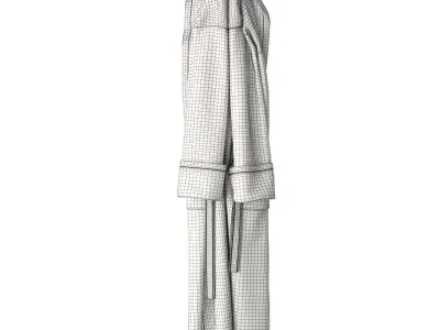 Bathrobe colors 3D model
