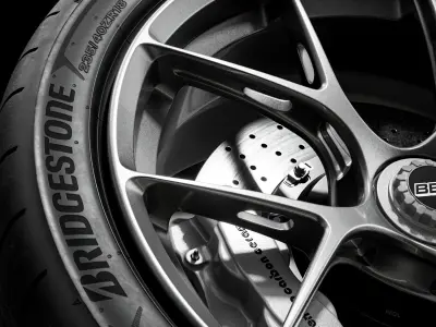 Bridgestone Potenza Race 235 40 R18 3D model