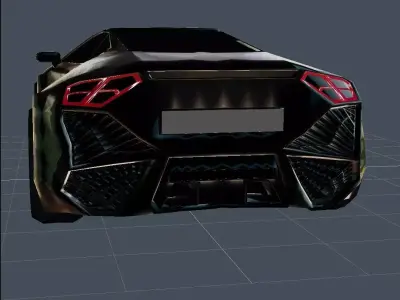 Avtomobil dizayni  Low-poly 3D model by ravshansafarov98