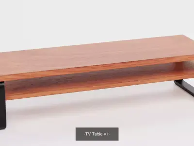 -TV Tables- 3D Model Collection