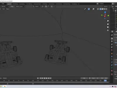 sports car Formula1 Low-poly 3D model
