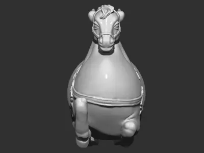 horse 3D print model