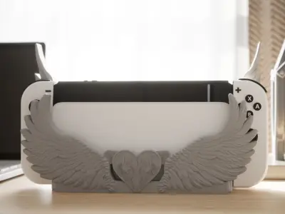 nintendo-switch-wings-dock 3D print model