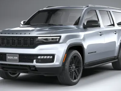 Jeep Wagoneer L 2023 3D model