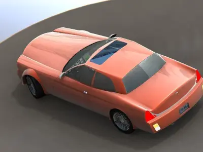 Maple Car 3D model