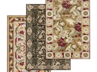 Rug Set 2287 3D model