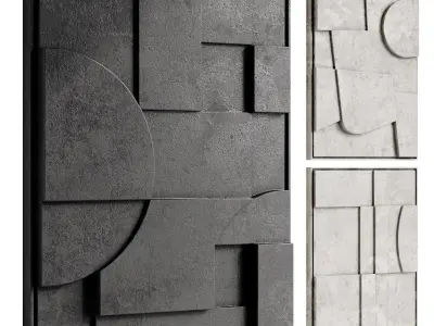 Painted by Edith Beurskens 3D model