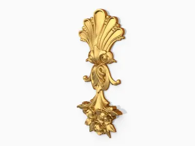 Classic decor ornament 104 3D model