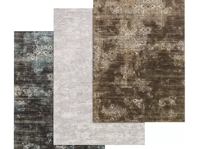 Rug Set 991 3D model