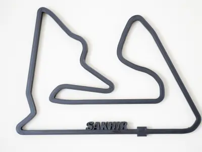 24 x Formula One Grand Prix Racing Tracks 2025 3D print model