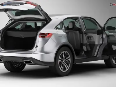 Generic SUV 3 3D model