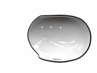 Football helmet f2 Free 3D model