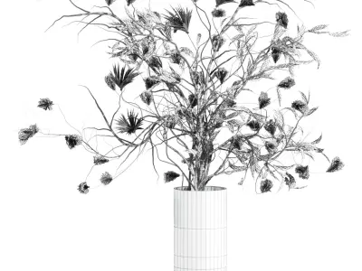 bouquet 3D model 20