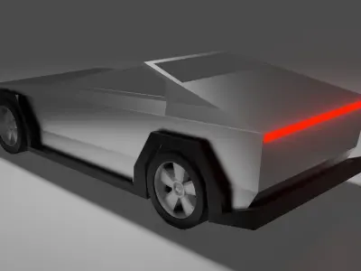 Cybertruck Redesign Free 3D model