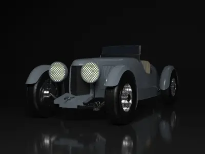 Aston Martin Ulster 3D model