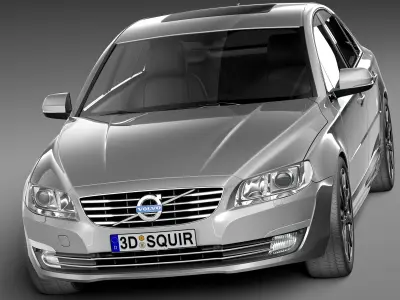 Volvo S80 2014 3D model