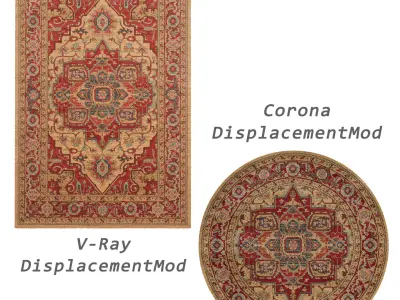 Rugs No 535 Low-poly 3D model