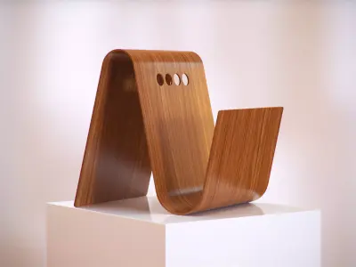 Wooden decoration HG2 3D model