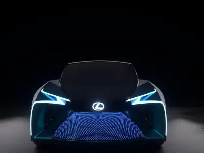LEXUS LF-30 electric concept car model made by C4D OCtane 3D model