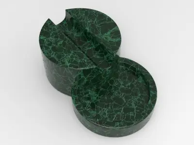 Hop Ashtray Low-poly 3D model