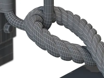 Battle Rope 3D model