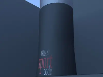 Armani Sport Code  Free low-poly 3D model