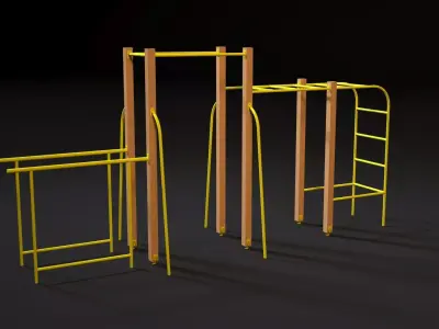 Sports complex 1 3D model