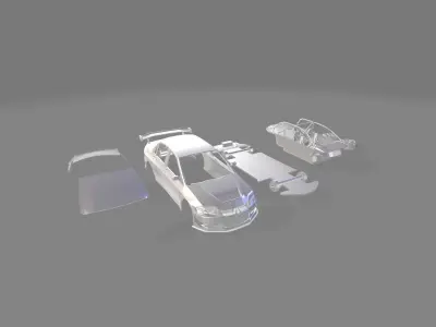 lancer hans-tokyo drift 3D print model