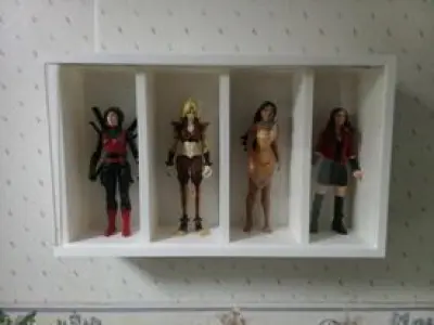 ACTION FIGURE OR TOY CAR DISPLAY CASE WITH WINDOW OPTION 4 large 3D print model