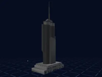 a building 3D model
