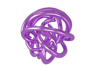 Abstract Shape v22 004 Low-poly 3D model