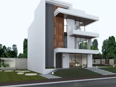 House Exterior 3D model