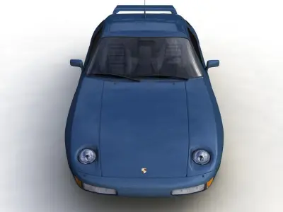 PORSCHE 928 GTS 1992 3D model