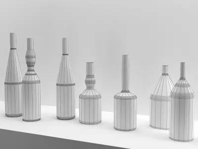 Marble decor Free 3D model