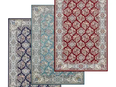 Rug Set 1878 3D model