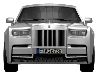 Rolls Royce Phantom 3D model