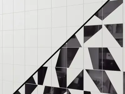 WOW DUO Collection Wall tiles 3D model